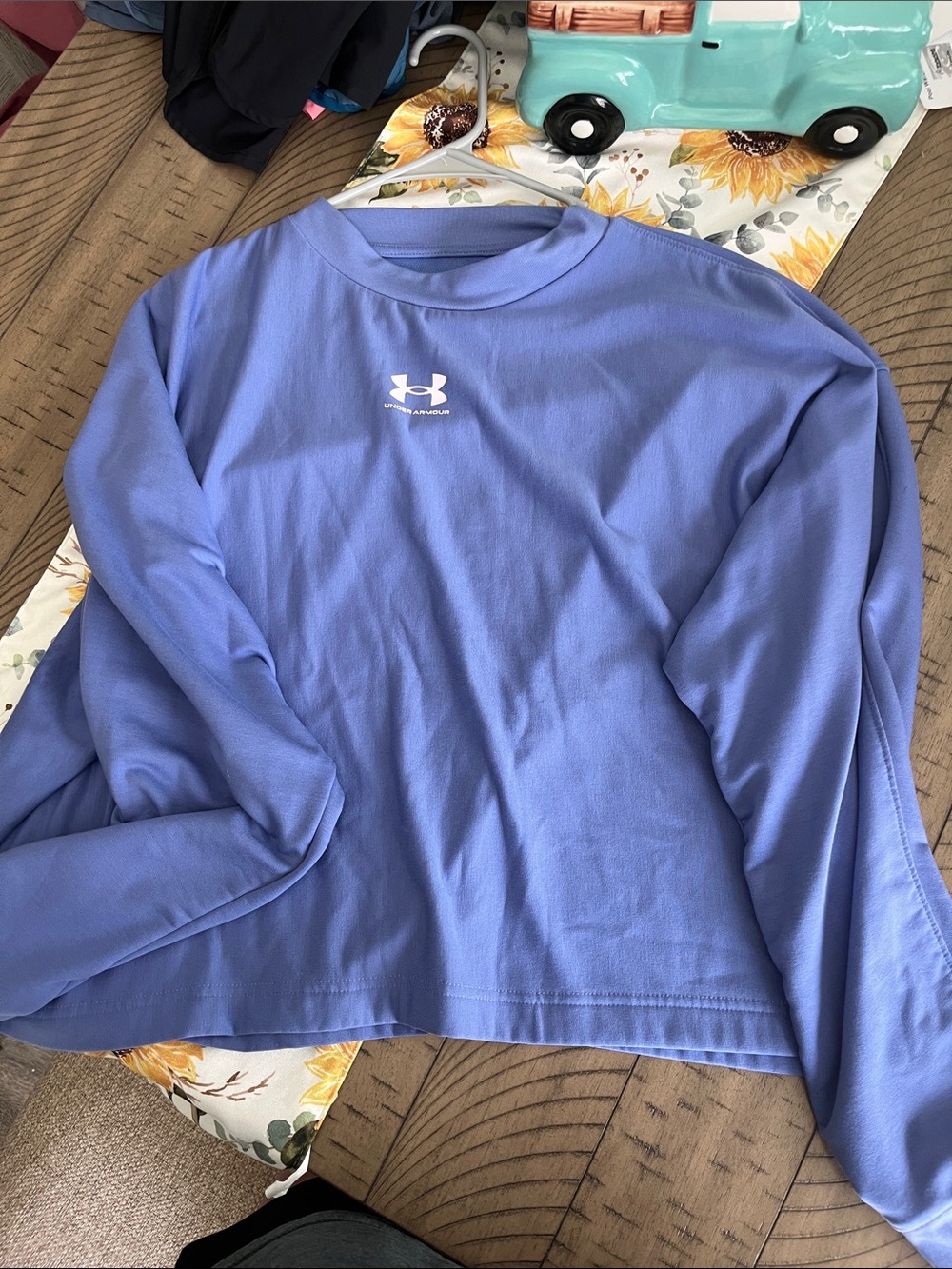 Under Armour Periwinkle Long Sleeve Performance Tee